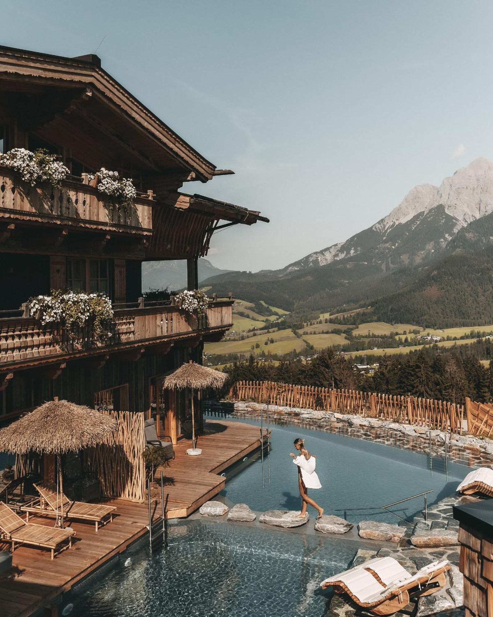 Jufenalm Boho Hotel & Restaurant Maria Alm am Steinernen Meer Ngoại thất bức ảnh